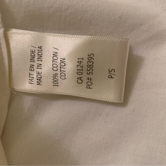 White Top with Tiered Sleeve - Picture 6 of 8